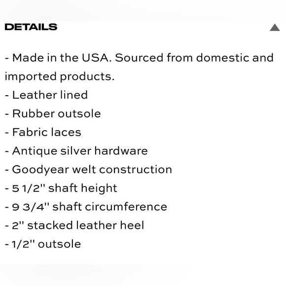 FRYE suede lace up boot with leather lining inside - Picture 7 of 7